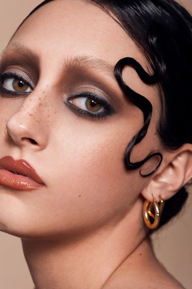 Editorial — Graphic Study, makeup by Shreni Patel